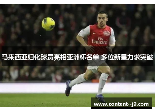 马来西亚归化球员亮相亚洲杯名单 多位新星力求突破